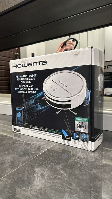 Продам моющий робот пылесос rowenta