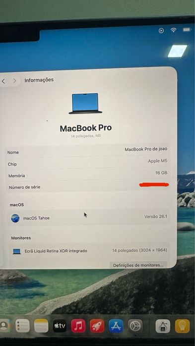 Macbook Pro M5 1TB