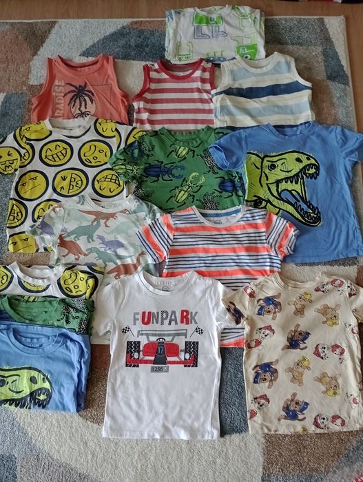 T-shirt bliźniaki 104 smyk