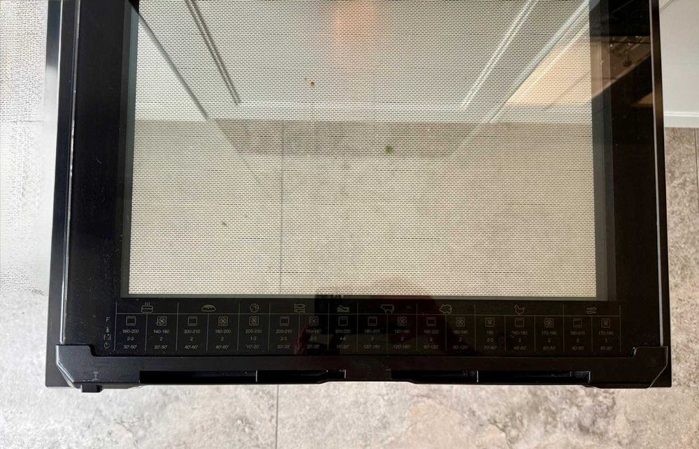 Nowoczesny piekarnik + kuchenka mikrofalowa AMICA do zabudowy, grill