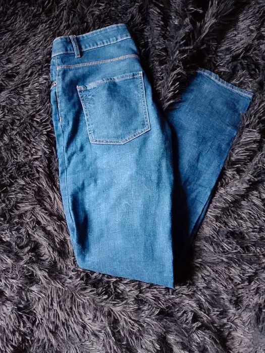 Spodnie jeansy/ dżinsy rozmiar 29-32 ( S46)