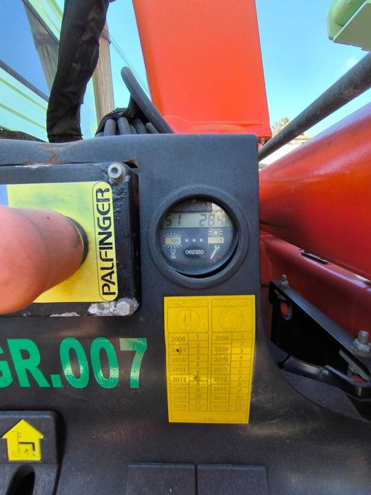 Camião 26T ampliroll grua volvo fm340 125mKms 2007 caixa auto