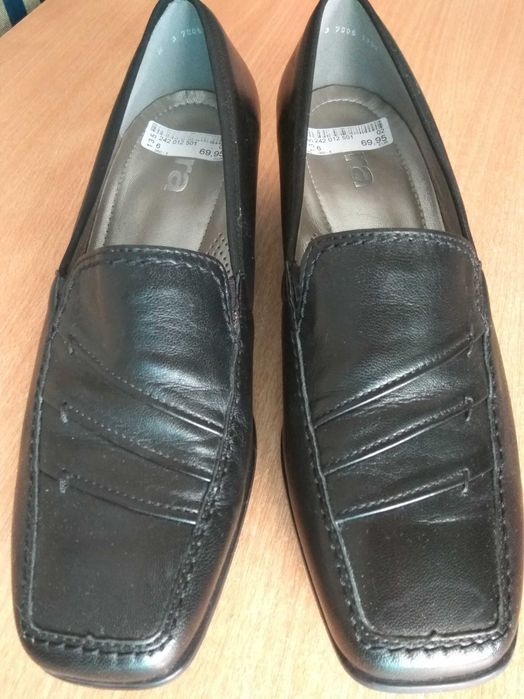 Женские туфли, натуральная кожа, размер 39,5-40(26 см)