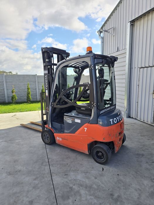 Wózek widłowy elektryczny triplex Toyota  8FBMK16T 1600kg 48v widlak  bat. 2024r