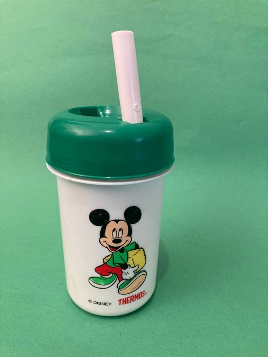 Copo Thermos Mickey Anos 80 England