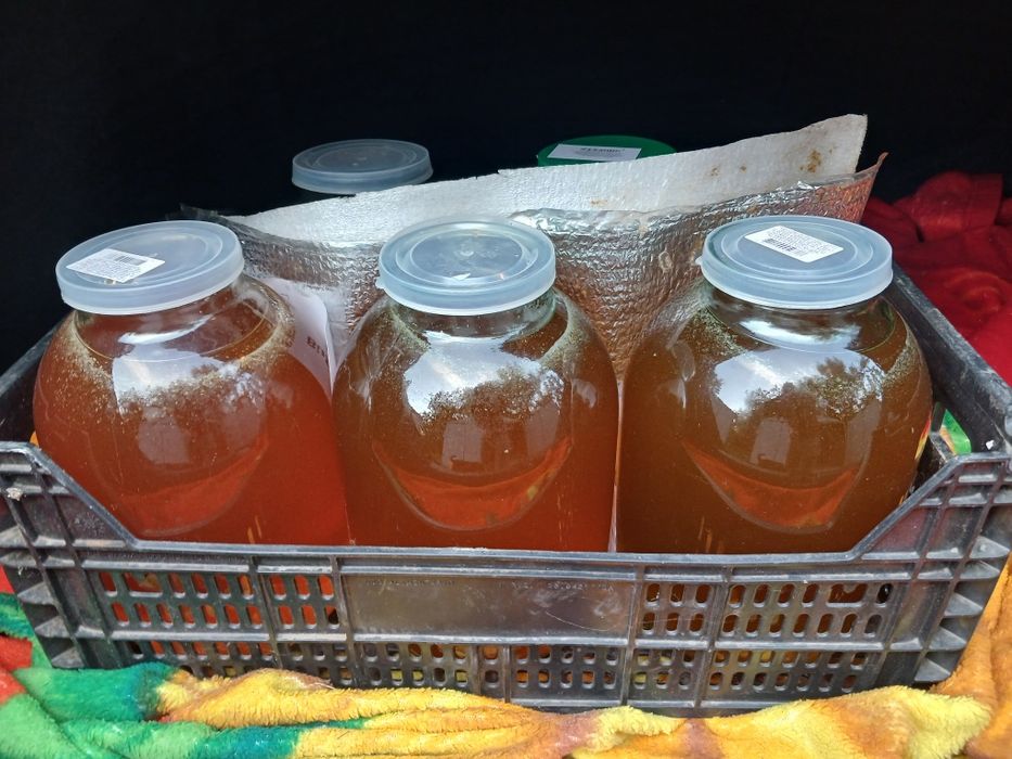 Продаємо свіжовикачаний квітковий смачний мед