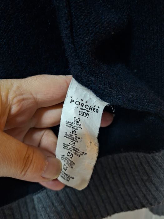 Casaco lã Lion of Porches M