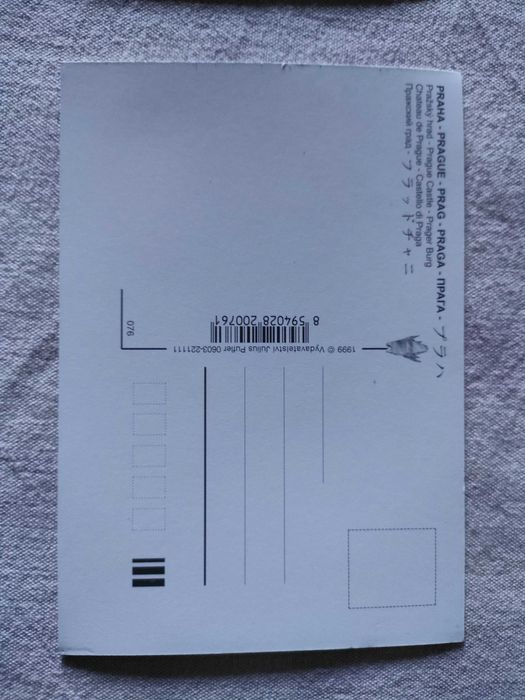Cartas postais : praha
