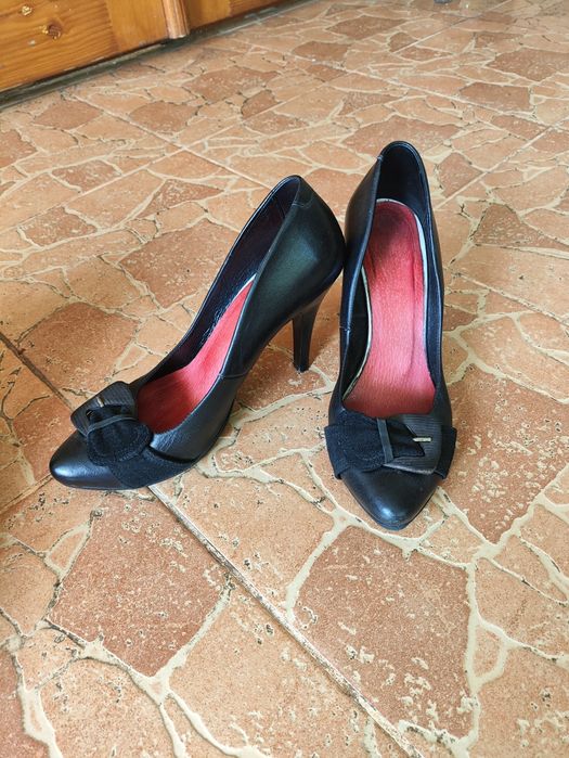 Кожаные туфли 38