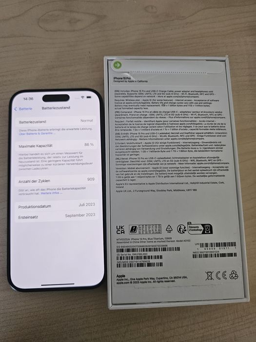 Iphone 15 pro повний оригінал