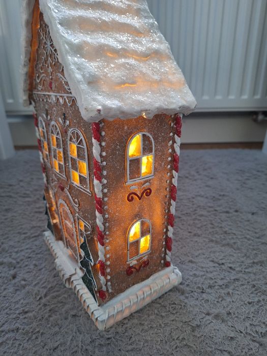 Home&You domek LED piernikowy dekoracja świąteczna podświetlana