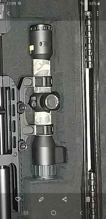 Mira Visão Noturna Hikmicro Alpex 4K Lite A40EL 40mm LRF 1000m