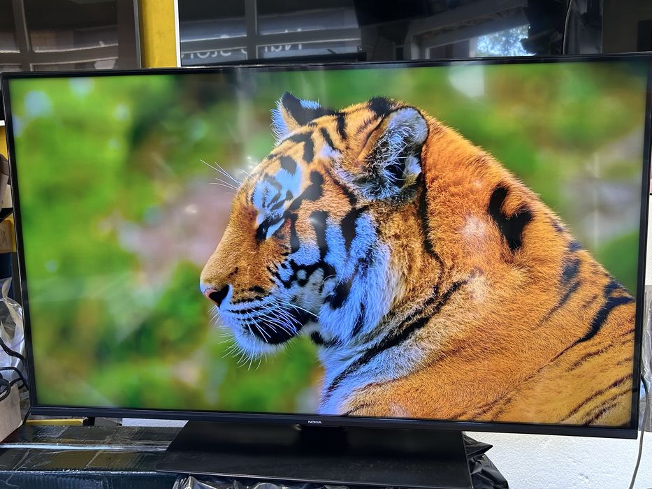 4K телевізор 43”  Nokia UNE43GV210, Xiaomi L43M5-5ARU, Android, голосовий пульт.