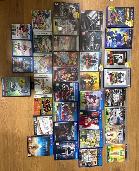 Vendos jogos PS2, PS3, PS4, PSP, Nintendo