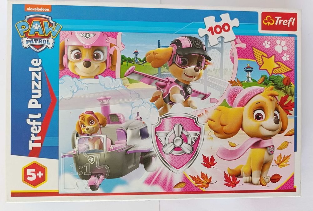 ЩЕНЯЧИЙ ПАТРУЛЬ - СКАЙ, пазли 100шт., Trefl, вік 5+