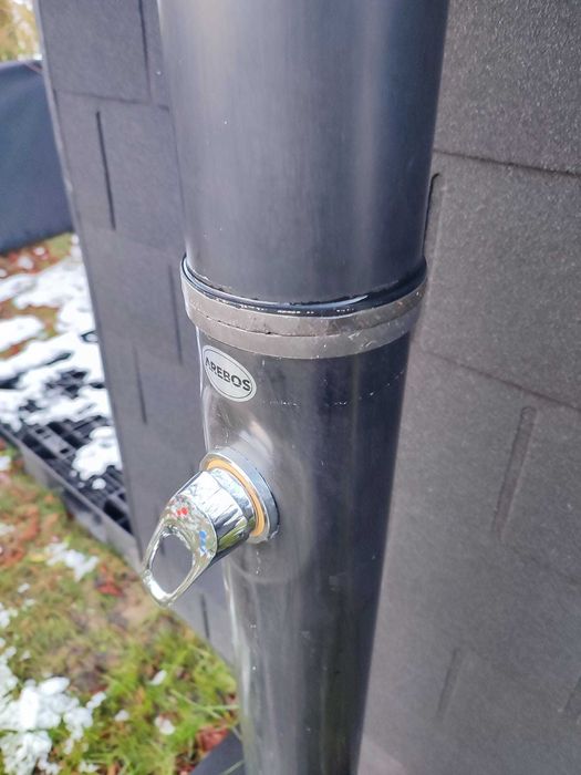 Prysznic solarny ogrodowy