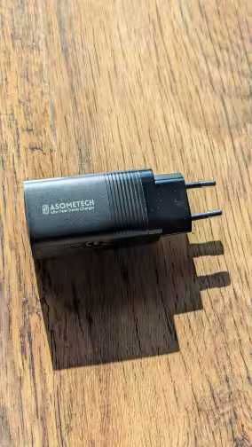 Зарядний пристрій до ноута ASOMETECH 65w/67w GaN USB PPS PD QC пишіть