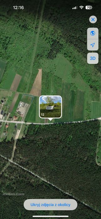 Działka rolna gm. Sobków 1,1 ha