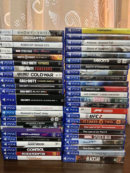 Gry na ps4, ps5 sprzedaz, wymiana