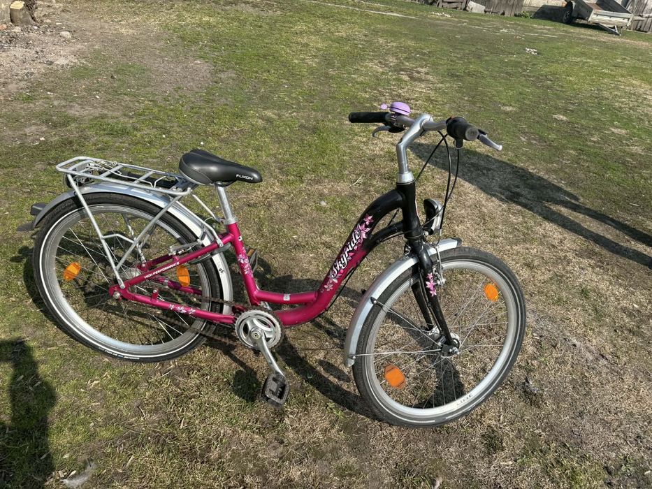 Rower dla dziewczynki z przerzutkami