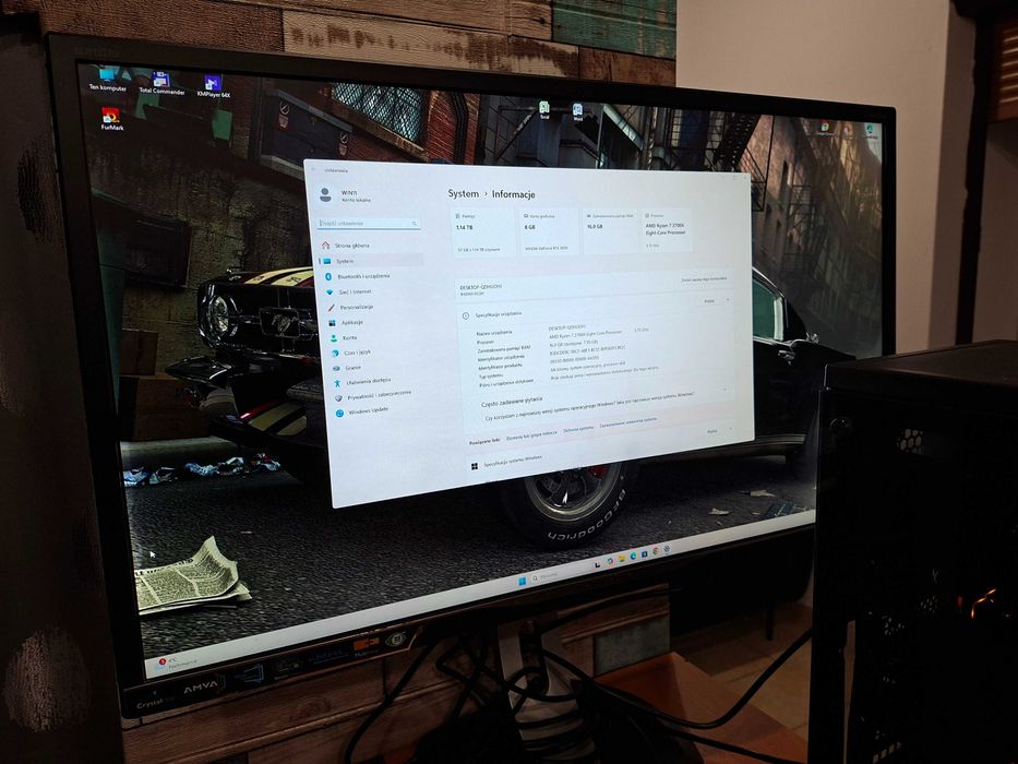 Komputer Gamingowy Ryzen 7 + SSD M.2 + GeForce RTX