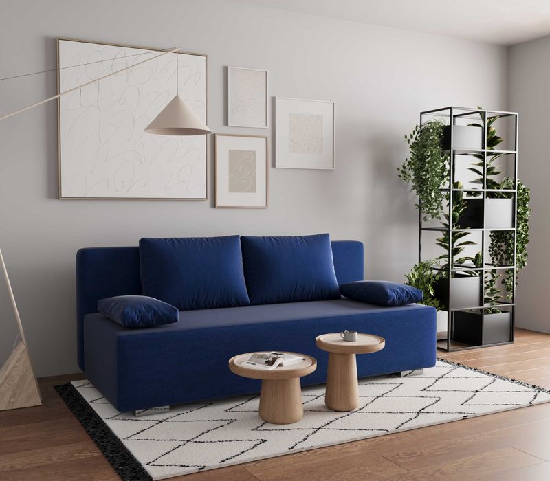 KANAPA ITALIA.PROMOCJA,spanie 140/200cm,Sprężyny,Pojemnik!PL Producent