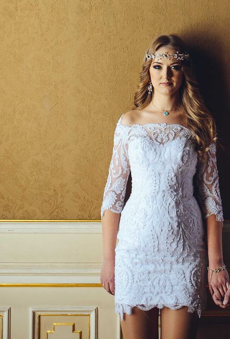 Ekskluzywna suknia ślubna ~ SunnY PrincesS (2w1)