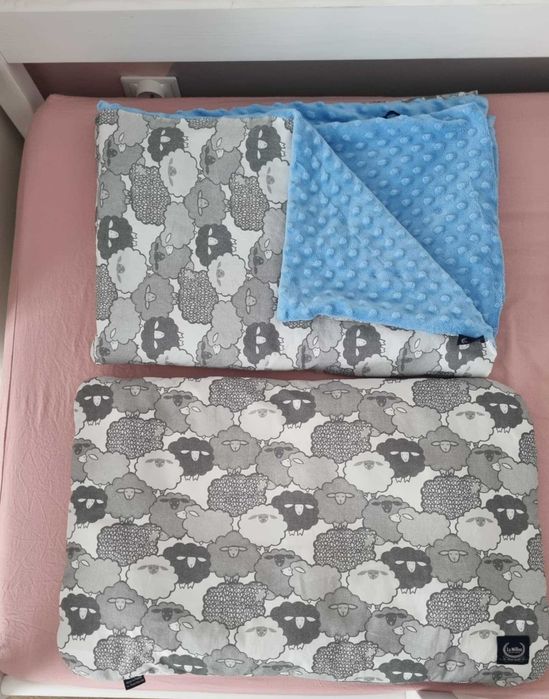 Letni kocyk średniaka La Millou / Zestaw do przedszkola  105 cm/135 cm