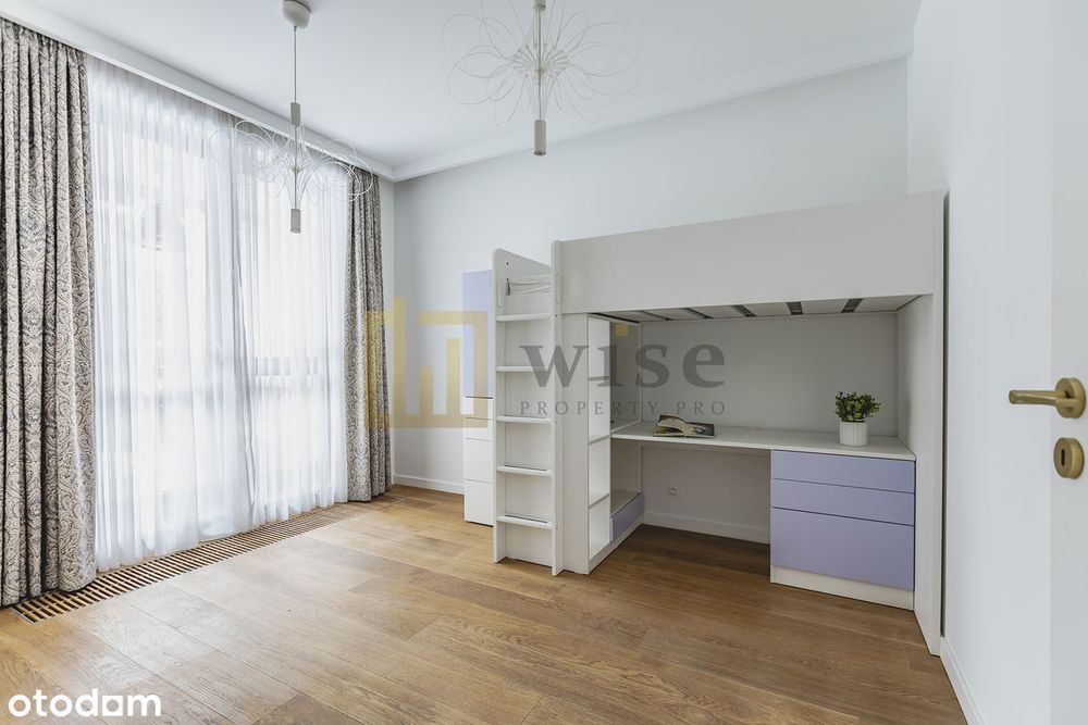 Luksusowe mieszkanie 114,28 m2, 2 ogródki, Wilanów