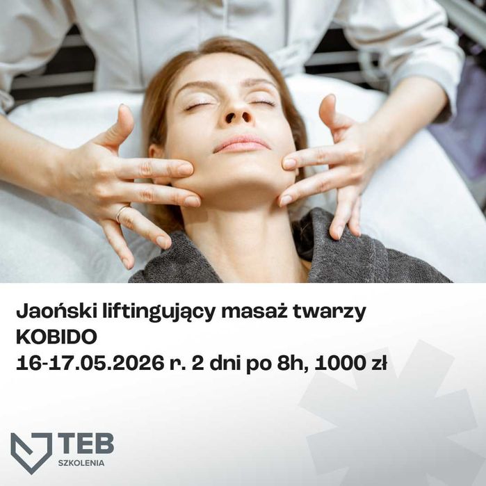 Japoński liftingujący masaż twarzy KOBIDO