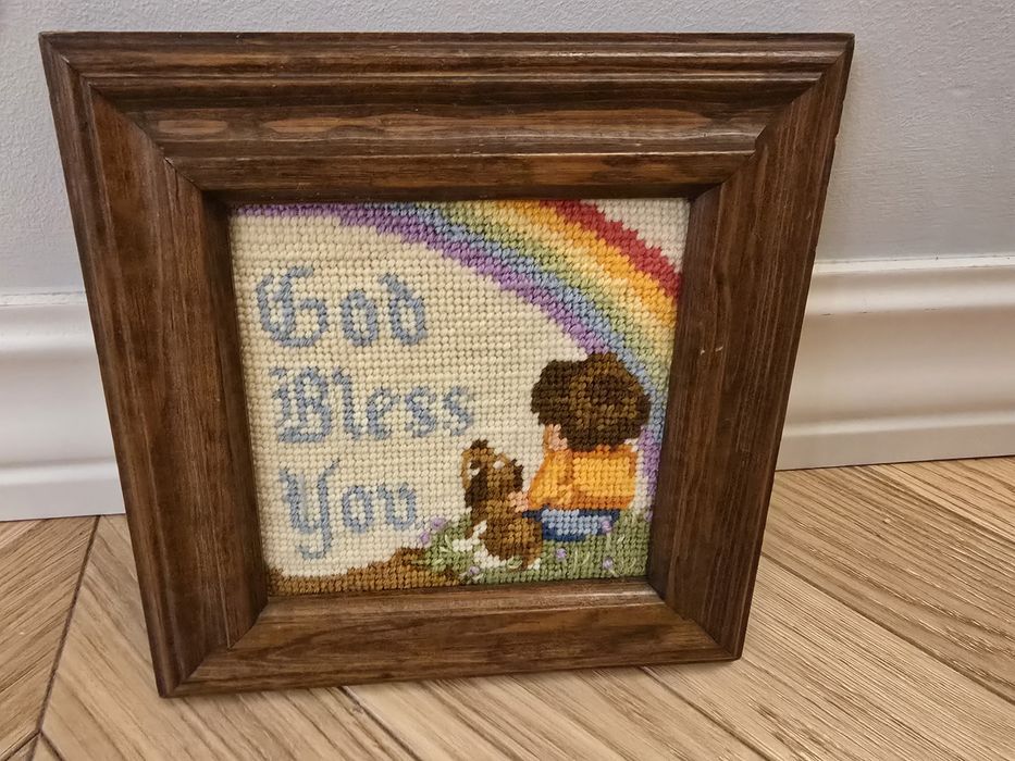 Obrazek haftowany z U.S.A