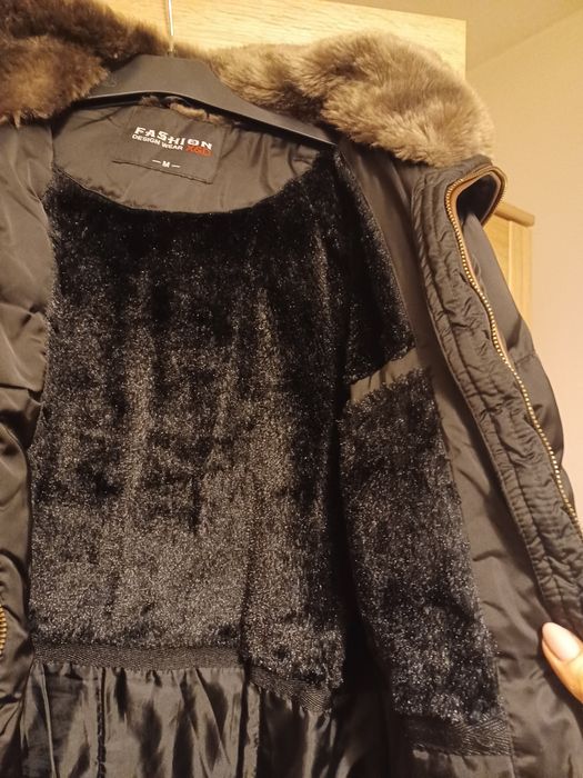 Kurtka zimowa czarna 38