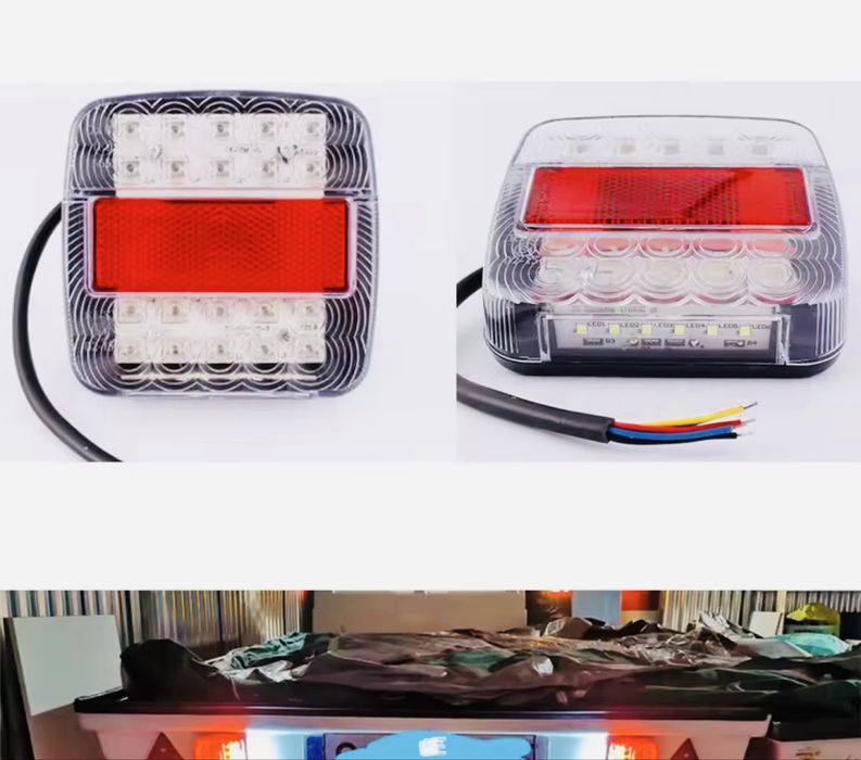 Ліхтарі причепа вантажівки нові якісні 2шт led якісні гарні яскраві