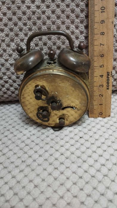 Старовинний будильник.Німеччина.West Gemeni.