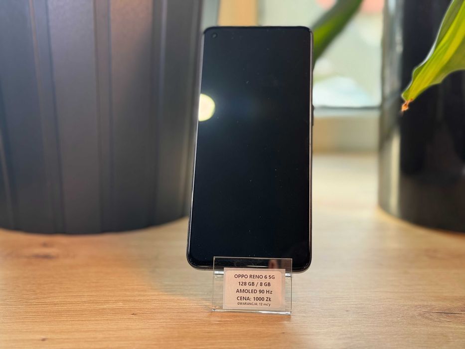 Telefon OPPO RENO 6 5G 128 GB / 6 GB RAM  + GW 6 msc