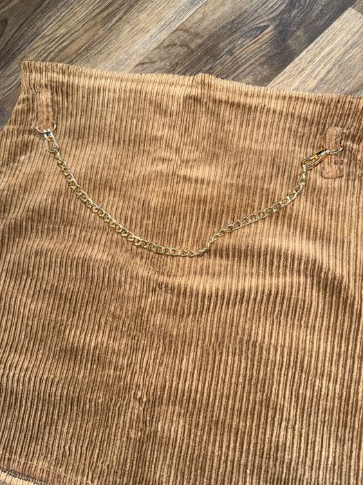 Вельветовая женская юбка