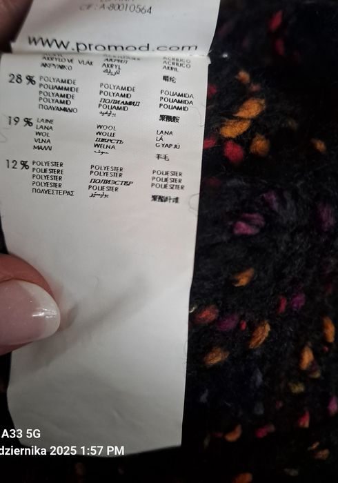 Sweter damski firmy "PROMOD", Rozm.40/42
