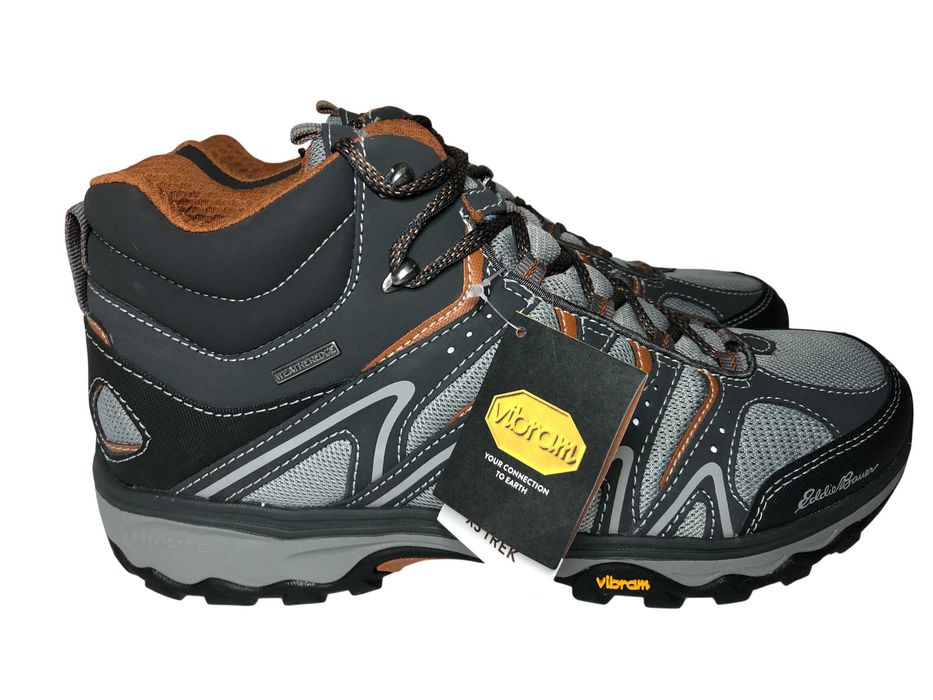 2840 Eddie Bauer Skórzane Buty Trekkingowe Męskie Wysokie Turystyczne 46