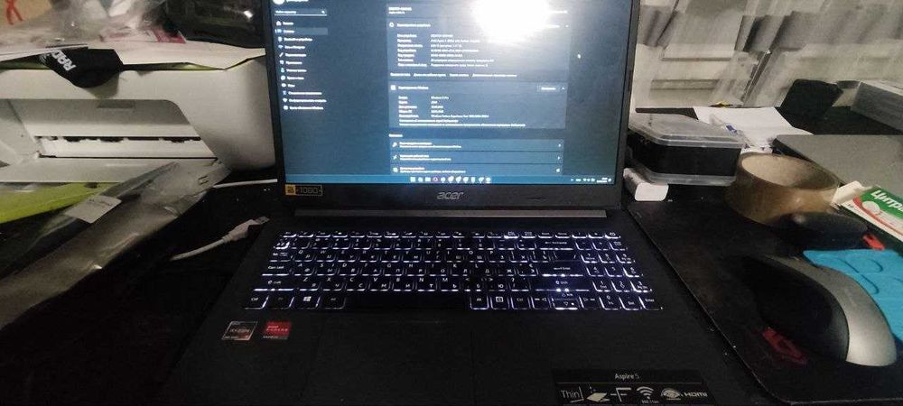 Acer aspire 5 a515-44 (AMD Ryzen 5 4500U, 8 GB)