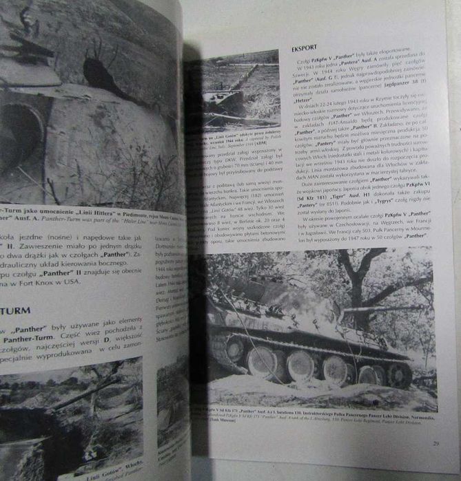 MILITARIA 60 Panther PzKpfw V Sd Kfz 171 "Panther" cz.1 Janusz LEDWOCH