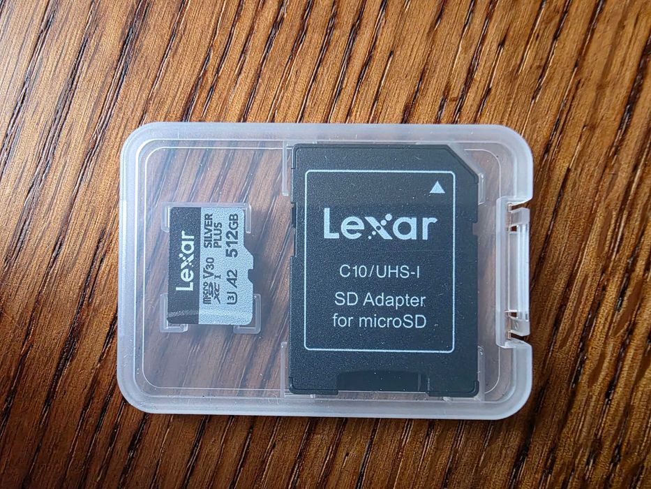 karta SD 512GB Lexar Silver Plus V30 U3 A2 512GB