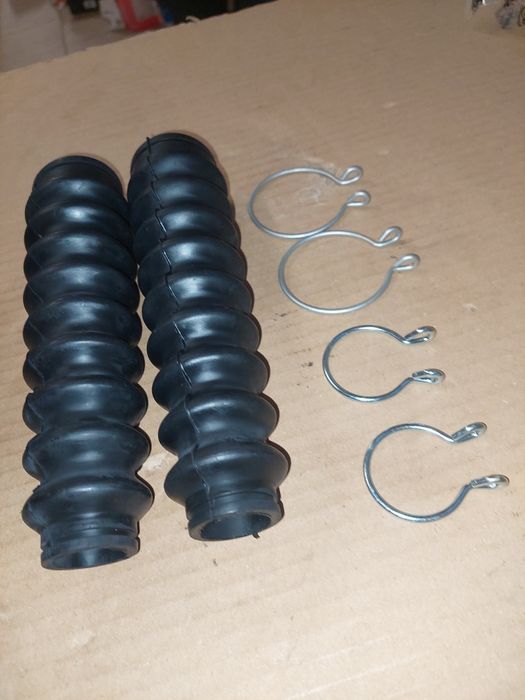 Nowy zestaw naprawczy oslony gumy lag wsk wfm + obejmy pl