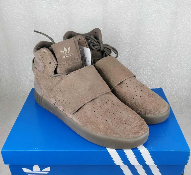 Кроссовки ADIDAS Tubular Invader Strap CG5068 Оригинал ЗАМША
