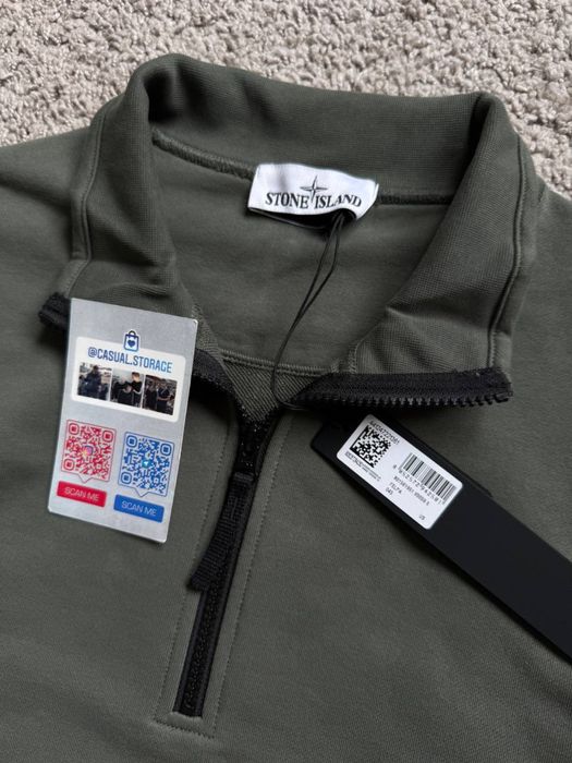 Кофта на 1/3 замке Stone Island (зип, зипка, свитшот)