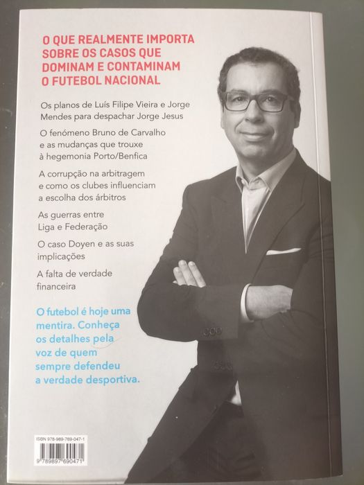 Livro "Mentiras Futebol Clube" de Rui Santos
