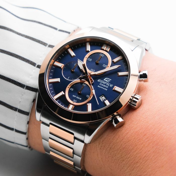 Часы Casio Edifice EFB-710SG-2A ! Оригинал! Фирменная гарантия 2 года!