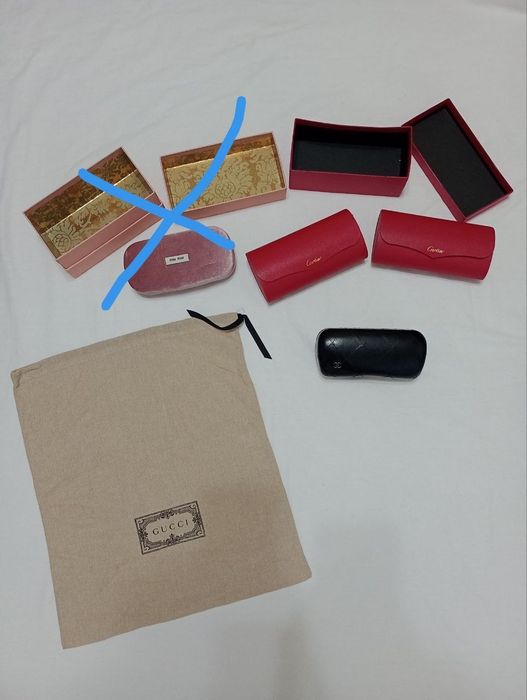 Футляр для очков. CHANEL.Miu Miu.Carlier