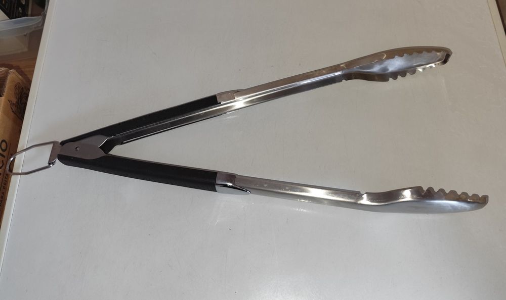 Tenaz para churrasco 43cm