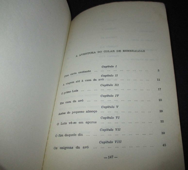 Livro A Aventura do Colar de Esmeraldas O Esconderijo Enid Blyton
