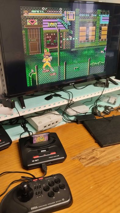 Fonte Alimentação para Sega Mega Drive 2 - Novo e Lacrado